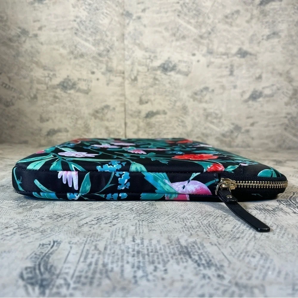 kate spade tropical bird print laptop sleeve case